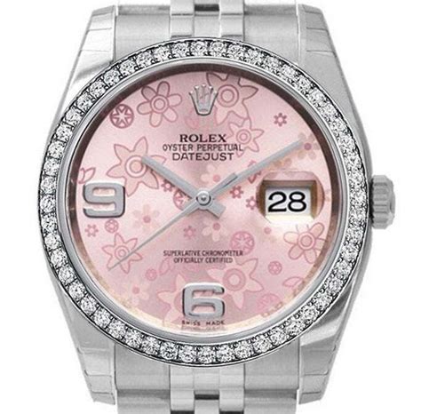 flower rolex watch